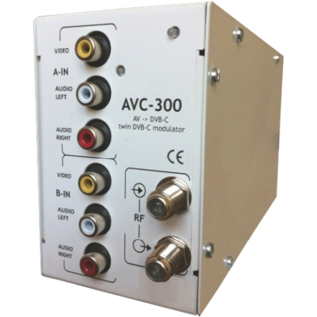 AVC-300 AV/DVB-C modulátor
