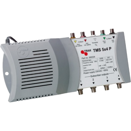 TMS 5x4p multiprepínač 5 vstupov, 4 výstupy