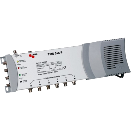 TMS 5x6p multiprepínač 5 vstupov, 6 výstupov