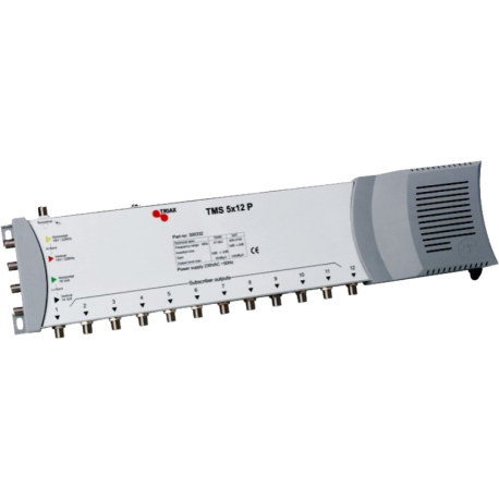 TMS 5x12p multiprepínač 5 vstupov, 12 výstupov