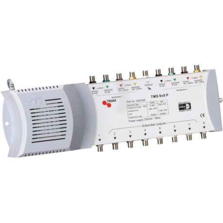 TMS 9x8p multiprepínač 9 vstupov, 8 výstupov