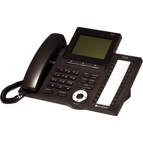 LDP-7024LD.STGBK 9-riadkový Č/B LCD telefón