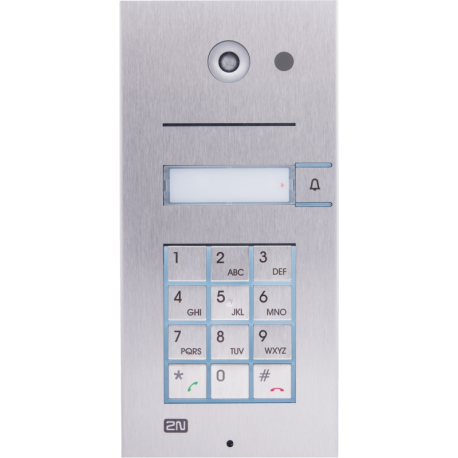 Helios IP VARIO, 1 tlačítko + klávesnica + kamera IP dverný vrátnik