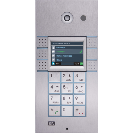 Helios IP VARIO 3x2 tlačítka + klávesnica + kamera + displej IP dverný vrátnik