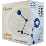 Inštalačný kábel Solarix CAT5E FTP PVC 305m/box SXKD-5E-FTP-PVC