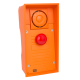 Helios IP SAFETY (IP dverný vrátnik) - 1 červené núdzové tlačítko