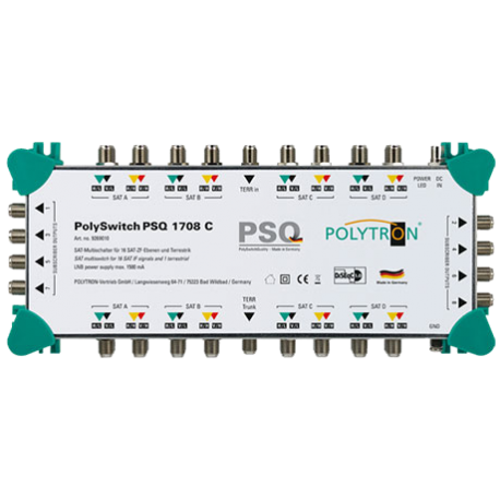 PSQ 1708 C Green-line kaskádový multiprepínač