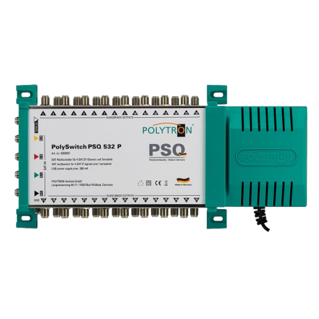 PSQ 532 P samostatný multiprepínač 5 vstupov, 32 výstupov
