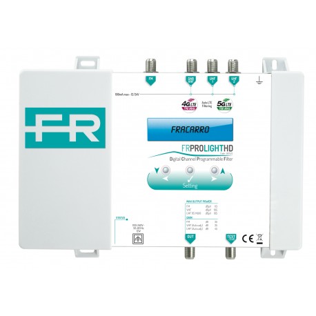 FRPRO LIGHT HD programovateľný zosilňovač s vysokou selektivitou