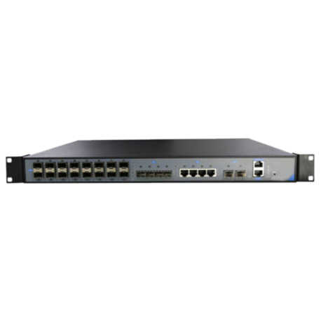 WDS1U16PGE 1U 16PON GEPON OLT, 2*10Gb uplink SFP slots,CLI,SNMP